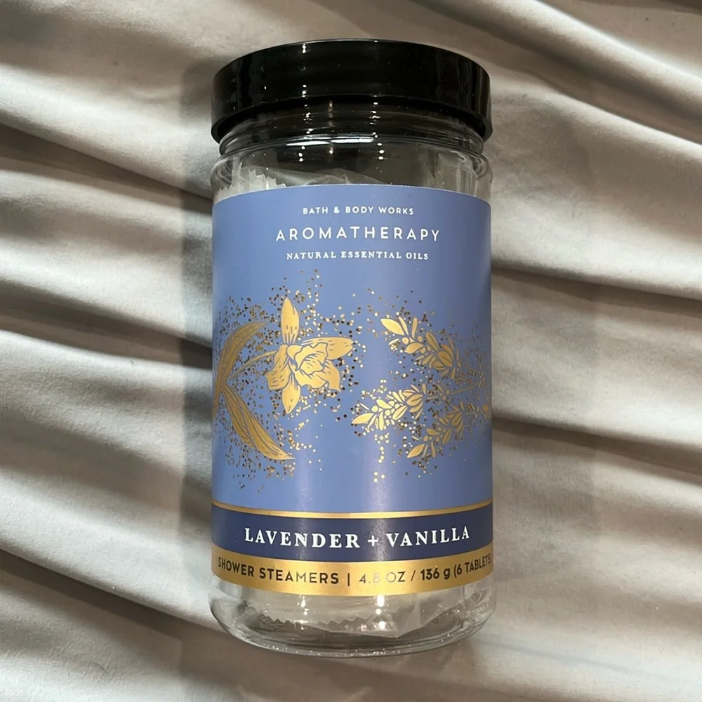 Bath & Body Works Aromatherapy Lavender + Vanilla Shower Steamers